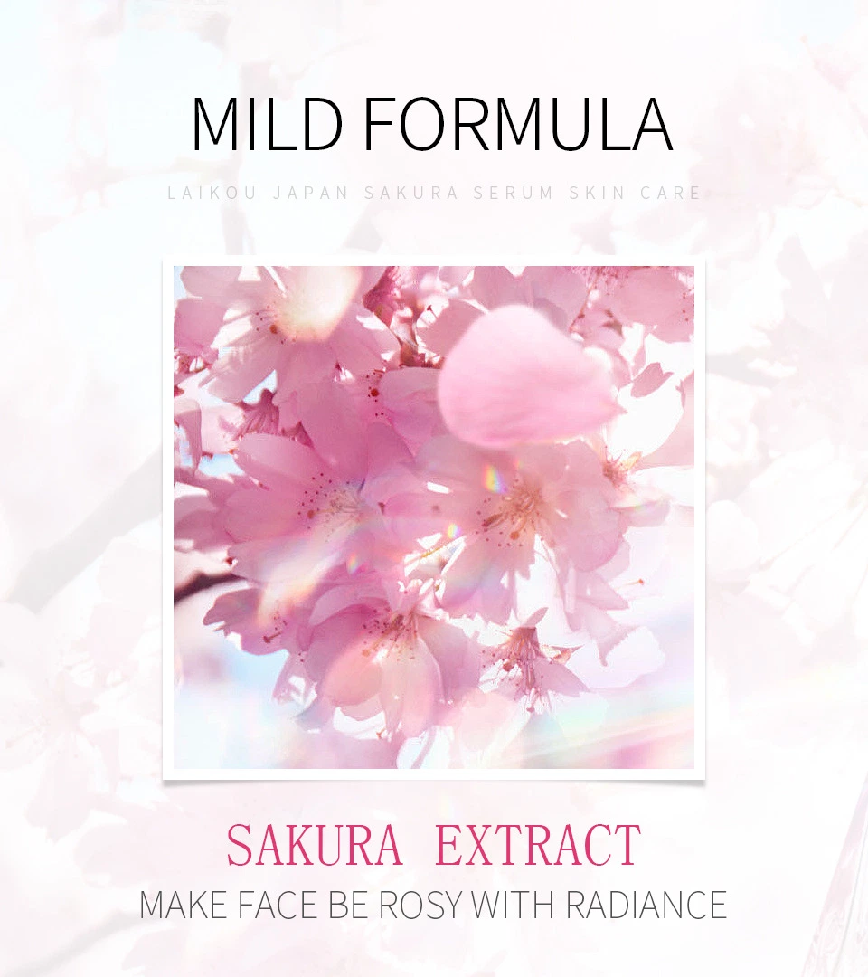 Sakura Serum Cherry Blossom Essence 17ml Skin Care Products Cosmetics