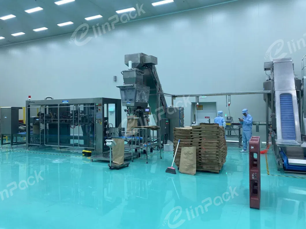 Semi-Automatic Granule Big Bag Packing Aseptic Packaging Machine for Coffee Bean/Chicken Essence/Cacao Beans/Chemical Fertilizer