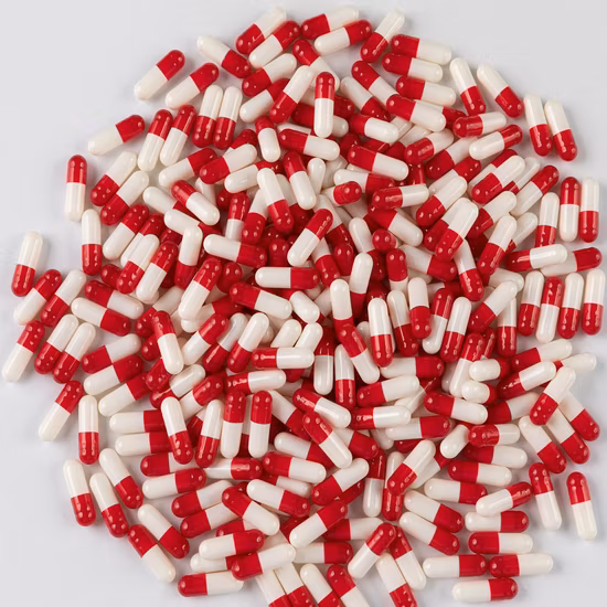 Natural Pullulan Empty Pharmaceutial Capsule with Hala Certificated Size 00-4#