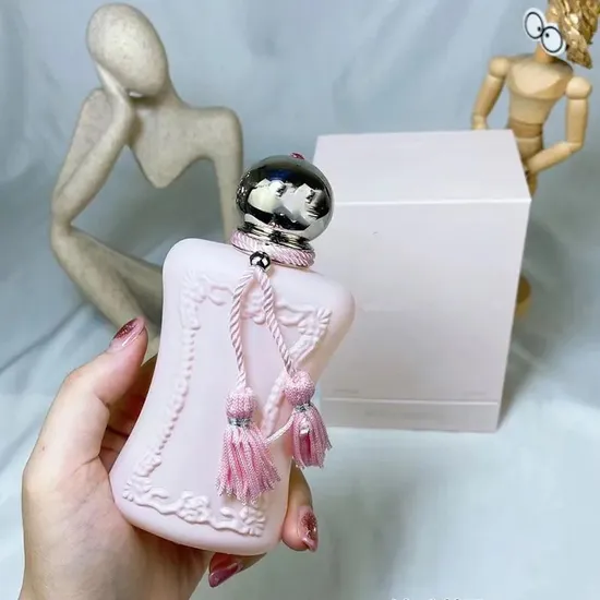 Women Perfume Fragrance 75ml Edp Rose Essence Original Smell High Quality 2.5oz Pink Bottle Fast Ship 