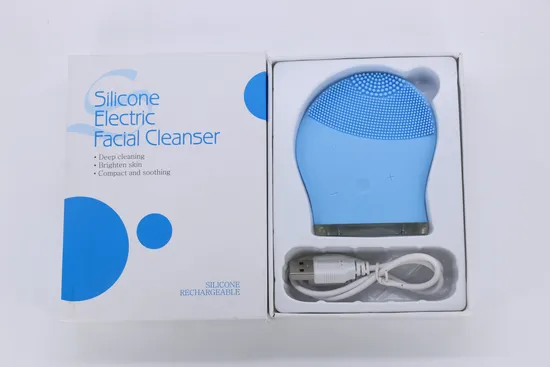 Beauty Skin Care Vibrating Electric Silicon Face Cleanser 