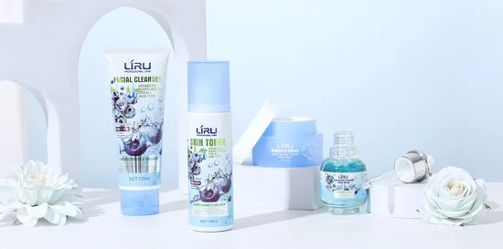 Liru Moisturizing Deep Cleansing Face Wash Anthocyanins & Collagen Facial Cleanser 