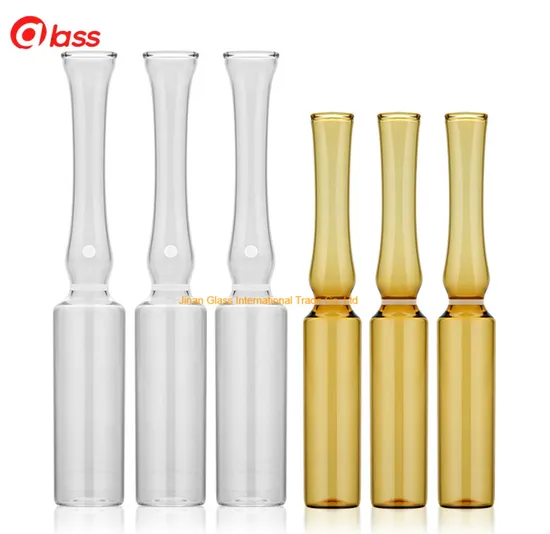Pharmaceutical Amber Pesticide Glass Bottle Ampoule 