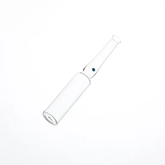 Eco Friendly Sustainable 15ml Glass Ampoule Bottle for Natural and Organic Cosmetic Formulations Packaging