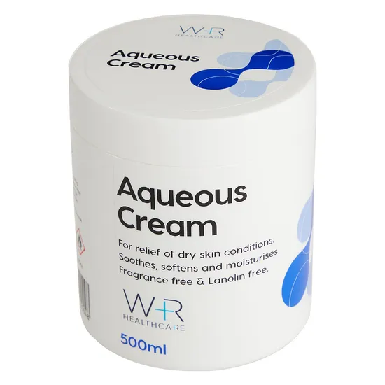 Top Selling Aqueous Cream None Scents 500ml Cooling Body Cream Body Lotion 
