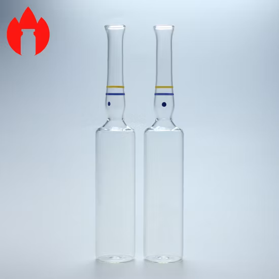 Medical Clear 2ml Low Borosilicate Glass Ampoule ISO 10ml Glass Ampoule Low Neutral Borosilicate Glass Ampoule for Injection
