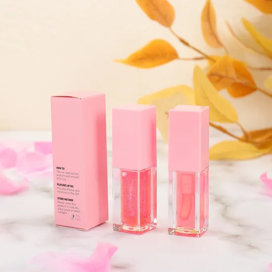 Private Label Lip Plumper Organic Moisturizing Clear Honey Repair Lip Oil Wholesale 