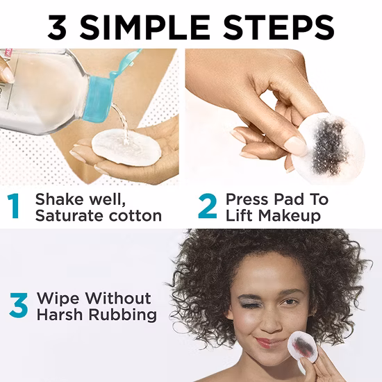 Beauty Cleansing Water Liquid Oil Free Makeup Remover Cleansing