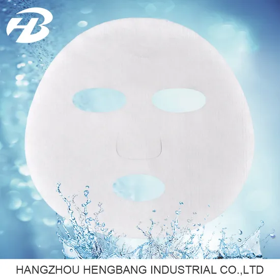 Invisible Facial Mask Sheet with Plain Pattern DIY Skin Care 