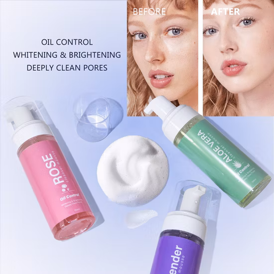 OEM ODM Grapefruit Makeup Remover Facial Cleanser