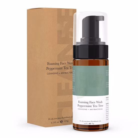 OEM Private Label Skin Care Deeply Cleansing Face Wash Gel Acne Treatment Whitening Turmeric Extract Facial Cleanser